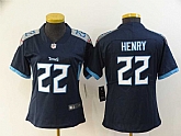 Women Nike Titans 22 Derrick Henry Navy New Vapor Untouchable Limited Jersey,baseball caps,new era cap wholesale,wholesale hats